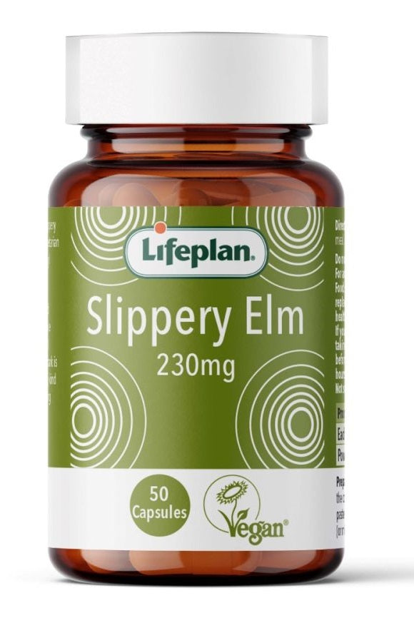 Lifeplan Slippery Elm 230mg (50 capsules)